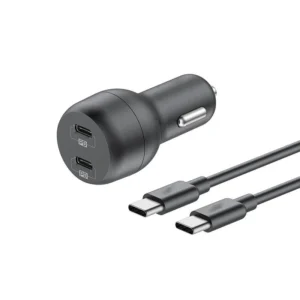 40W DUAL PD CAR CHARGER + Charger