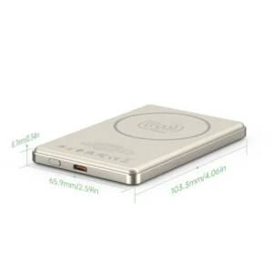 Ultra-Thin 5000mAh 20w Wireless Powerbank