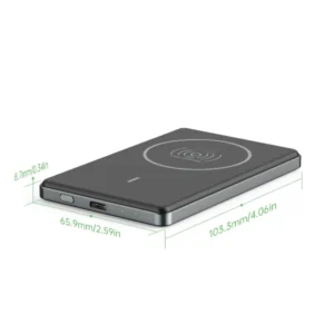 Ultra-Thin 5000mAh 20W PD+Wireless Powerbank